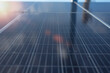 Solar panels, green renewable energy concept, clean.