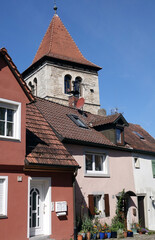 Poster - Mauerturm in Sommerhausen