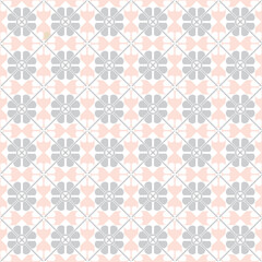  Abstract ornamental seamless pattern. Linear floral ornament. Artistic geometric backdrop in arab orient style for fabric, textile, wallpaper or package background design