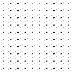 Poster - Square seamless background pattern from black chat symbols are different sizes and opacity. The pattern is evenly filled. Vector illustration on white background
