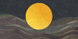 お月見　十五夜　満月　背景