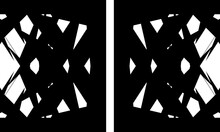 Patterns Op Art With Optical Illusion Original Monochrome Wallpaper