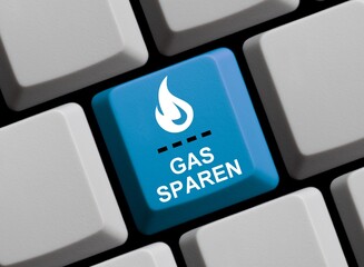 Gas sparen - Gestörte Gasversorgung in Deutschland