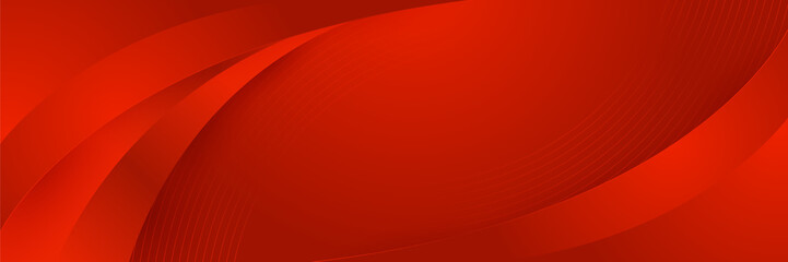 Wall Mural - abstract red banner. designed for background, wallpaper, poster, brochure, card, web, presentation, 