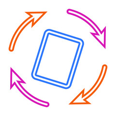 Sticker - Rotate icon