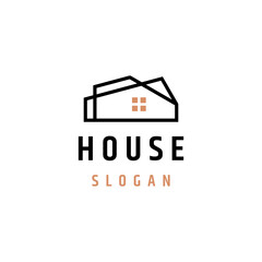 Wall Mural - House logo icon design template