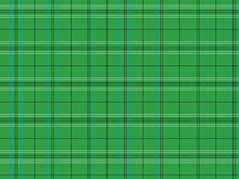 Light Green, Green Check Tartan Plaid/ Flannel Pattern Design. It Is A Buffalo Check Tartan Plaid Pattern Design In Green Color. Seamless Textured Gingham Plaid.