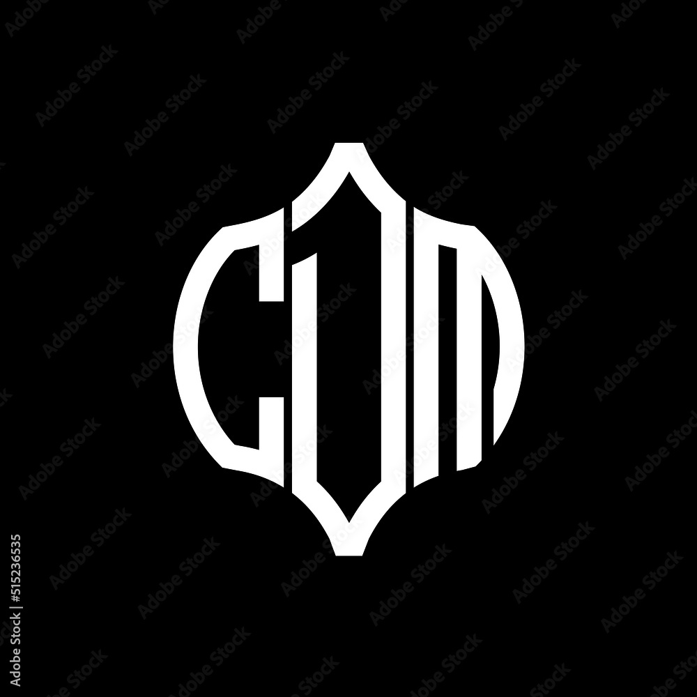 CDM letter logo. CDM best black background vector image. CDM Monogram logo design for entrepreneur and business.
