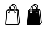 Fototapeta  - torba na zakupy ikona