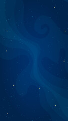 cartoon outer space background vector illustration. abstract shiny stars systems in outer space on v