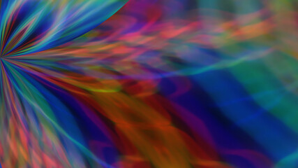 Wall Mural - Abstract gradient glowing multicolored background.