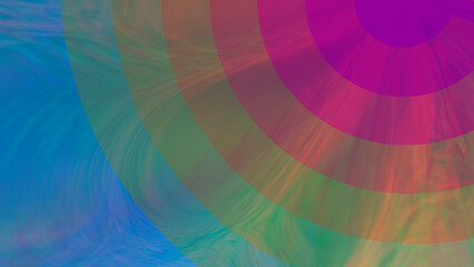 Wall Mural - Abstract gradient glowing multicolored background.