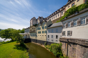 Wall Mural - Weilburg Hessen Gießen Limburg-Weilburg  Mittelhessen Rhein Main gebiet Westerwald Taunus Bad Camberg Waldhausen Odersbach Kubach  