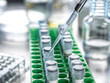 © Connect Images - Close-up of test tubes and pipette in lab