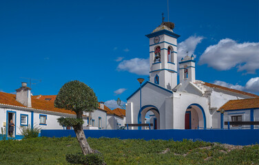 Poster - Habitat traditionnel du Sud à Santa Susana, Alentejo, Portugal