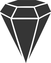 Diamond clipart design illustration