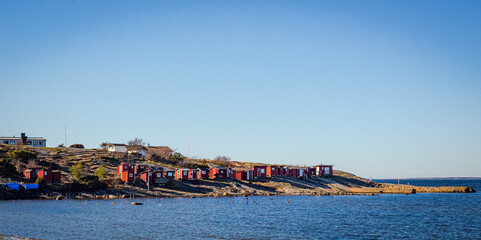 Wall Mural - Torstensvik harbor in Halland county, Sweden