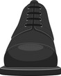 Leather shoes clipart design illustration
