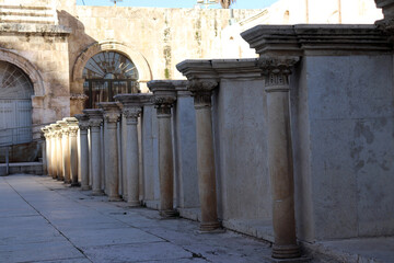 Wall Mural - Amman, Jordan - Roman amphitheater in Jordan