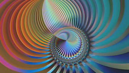 Wall Mural - Abstract textured multi-colored fantasy background