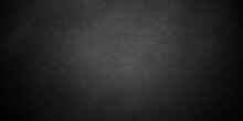Dark Black Stone Concrete Grunge Texture And Backdrop Background Anthracite Panorama. Panorama Dark Grey Black Slate Background Or Texture.