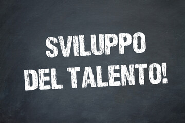 Sticker - Sviluppo del talento!