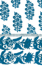 Ajrakh Pattern And Block Print And Batik Print Background Digital Printing Textile Pattern