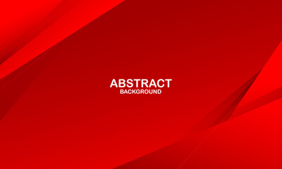 Wall Mural - Abstract red background with lines. Vector illustration