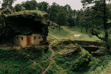 Poster - house in the mountains