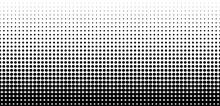 Seamless Halftone Pattern With Dotted Texture Vector Background Design.