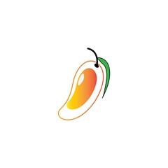 Wall Mural - Mango icon