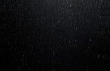 Fototapeta  - rainy drop on black background