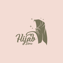 Hijab Logo Vector Hijab Vector Graphic Design