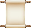 Paper scroll clipart design illustration