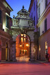 Arch Balbijev luk in  Rovinj. Istria. Croatia.