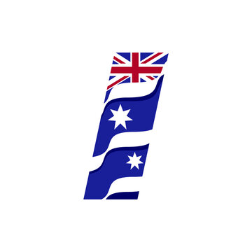 Australian Alphabet Flag I