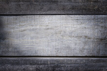 Gray Wooden Board Background Stock Photo