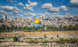 Panoramic of Jerusalem Dome of the rock Israel Jerusalem 06 June 2022 