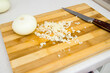 © Oleksandr - cut onion on a chopping board