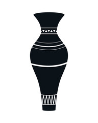 Sticker - egyptian culture vase