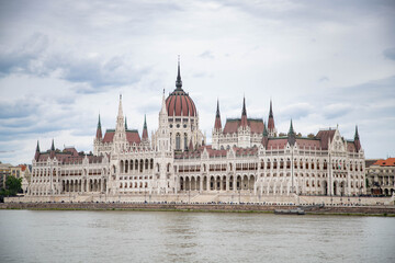 Wall Mural - budapest city skyline at Hungalian Parliament and Danube River  Budapest  Hungary