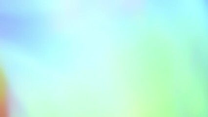 Wall Mural - Abstract Color Gradient Iridescence. Beautiful blends and transitions of rainbow colors. Can be used as an intro, background, overlay or transition to compose your videos.