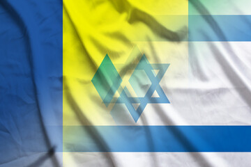 Saint Vincent and the Grenadines and Israel political flag international negotiation ISR VCT