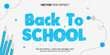 back to school pencil color drawing editable text effect