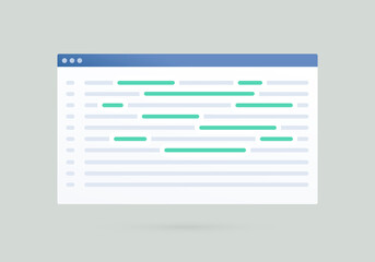 Poster - keyword and keyphrase density seo concept. search engine marketing with keyword clustering stuffing 