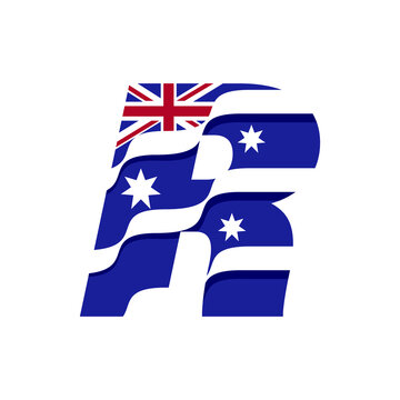 Australian Alphabet Flag R