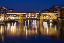 Old Bridge In Florence