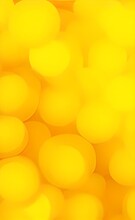 Yellow Bokeh Background