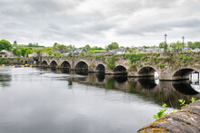 Kilaloe Road Bridge Over The River Shannon, County Clare To County Tipperary, Ireland