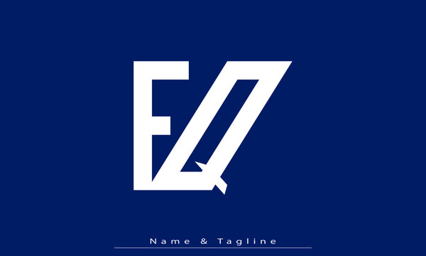 Alphabet letters Initials Monogram logo FQ , QF